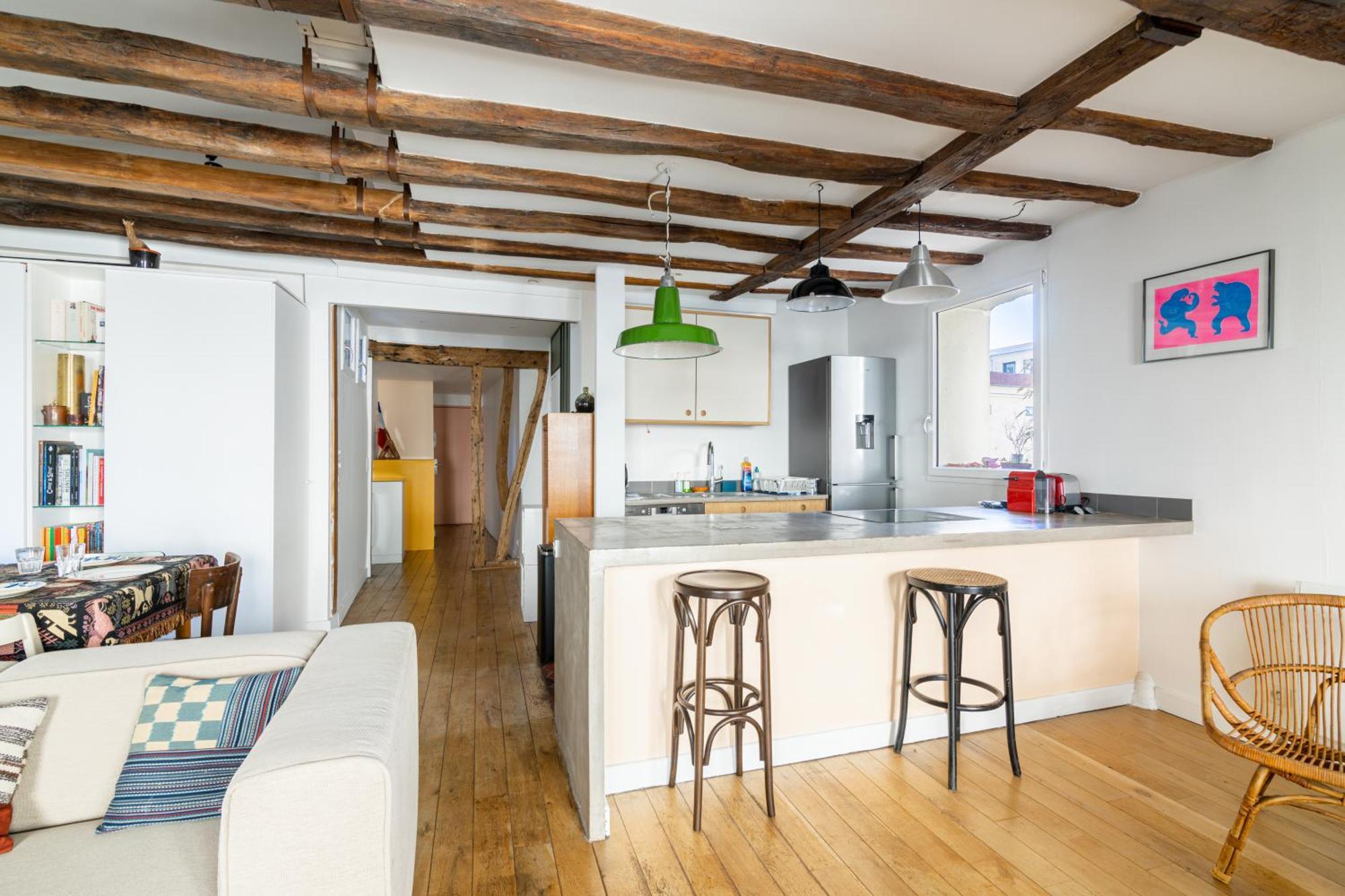 Luxurious 2 Bedroom Canal Saint Martin Saint Lazare Paryż Zewnętrze zdjęcie