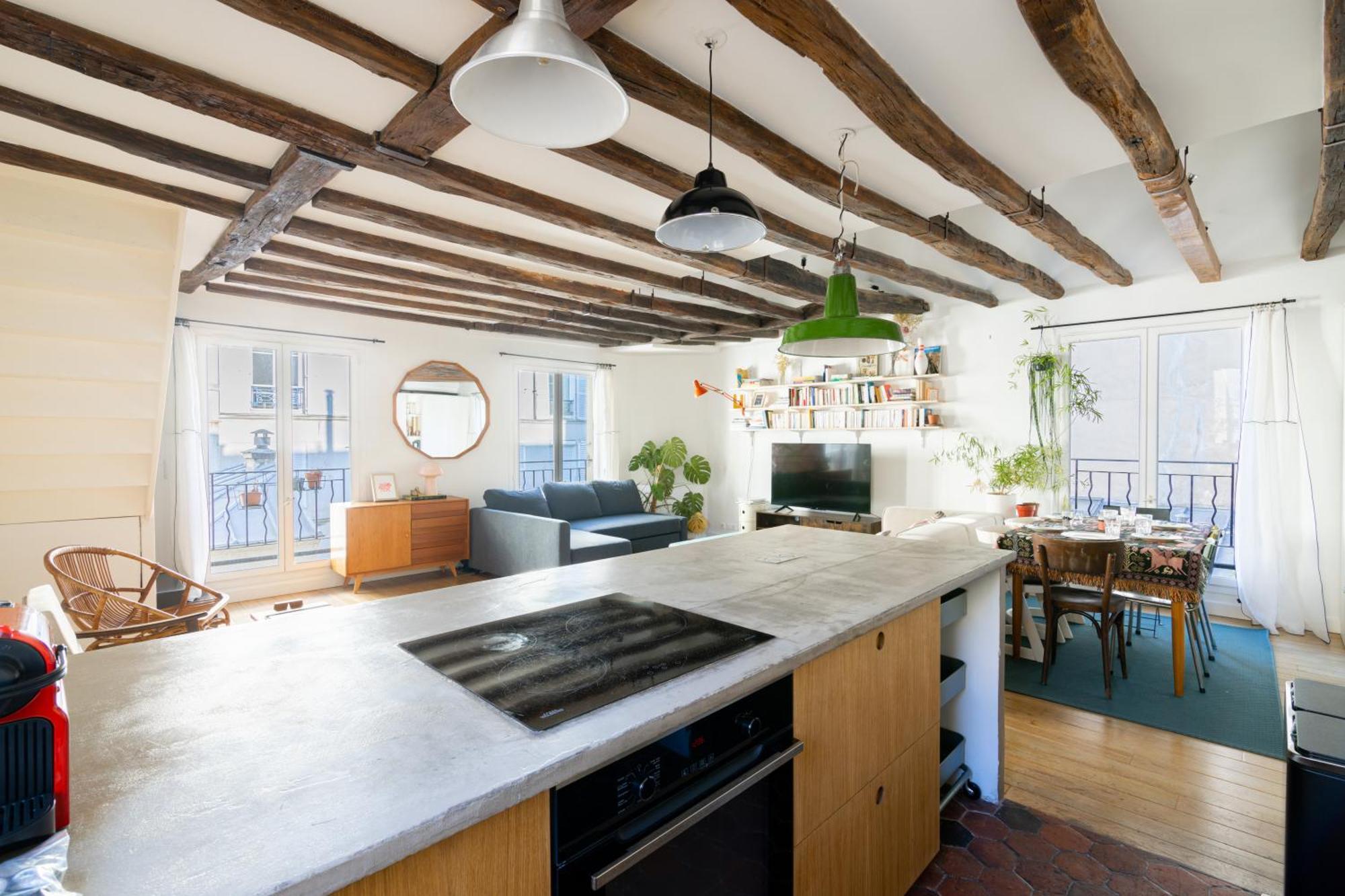Luxurious 2 Bedroom Canal Saint Martin Saint Lazare Paryż Zewnętrze zdjęcie