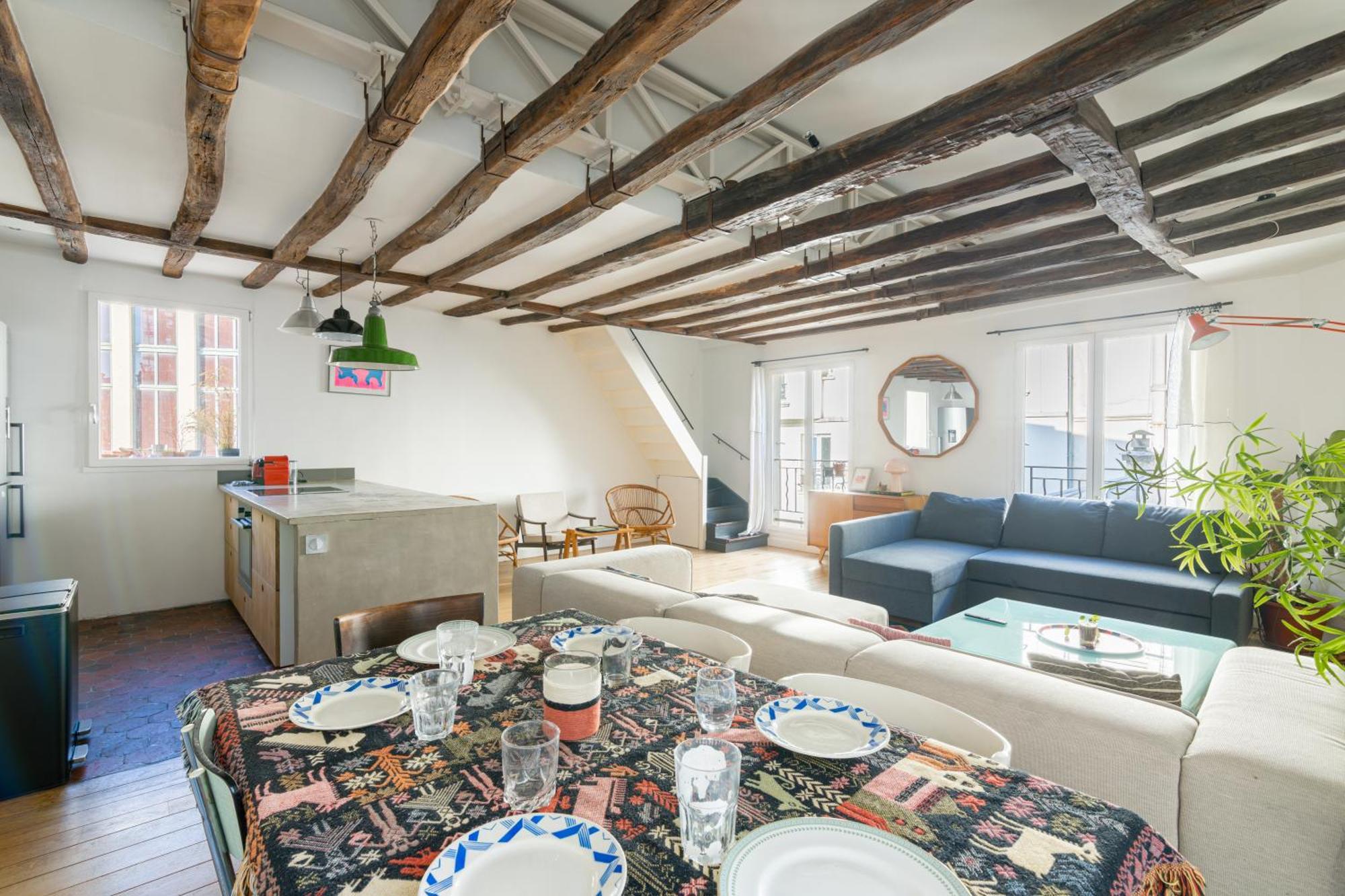 Luxurious 2 Bedroom Canal Saint Martin Saint Lazare Paryż Zewnętrze zdjęcie