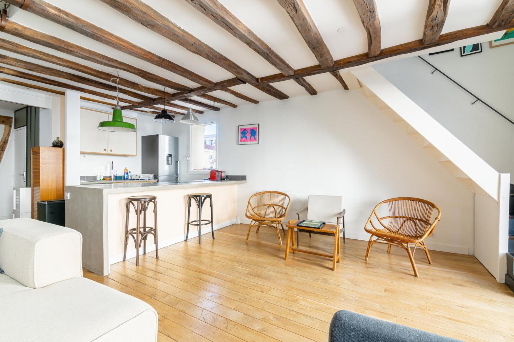 Luxurious 2 Bedroom Canal Saint Martin Saint Lazare Paryż Zewnętrze zdjęcie