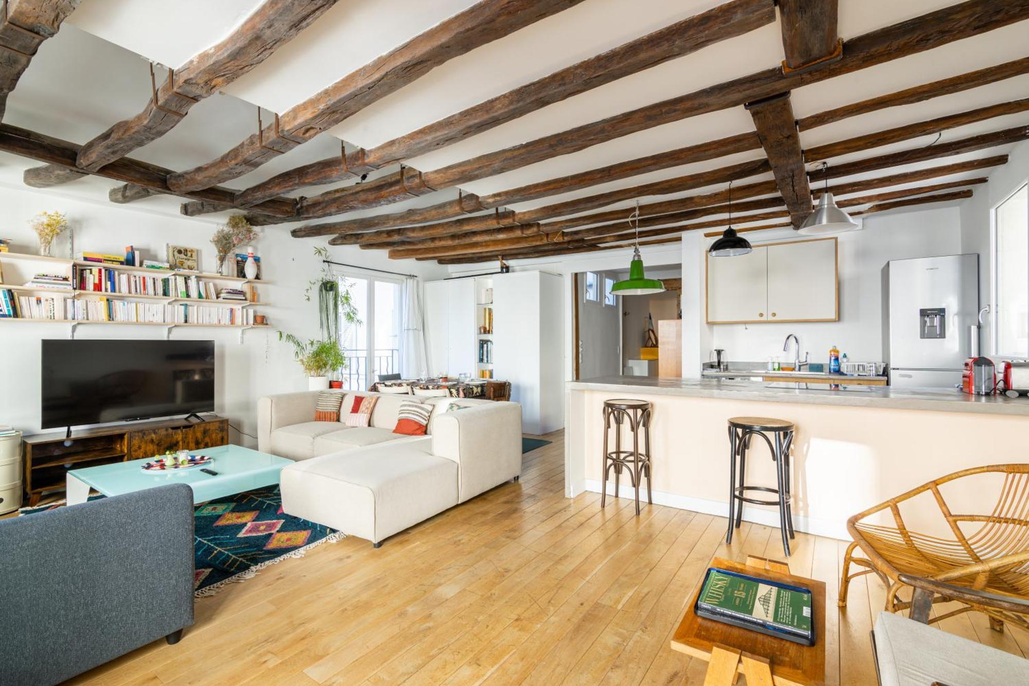 Luxurious 2 Bedroom Canal Saint Martin Saint Lazare Paryż Zewnętrze zdjęcie